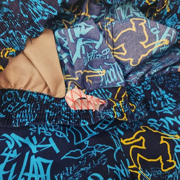 Skateboard AOP All Over Print Vintage STGZ 90s Very Rare Skateboarding Shorts